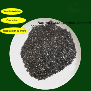 50Mesh Flake Graphite 95-99.95% Fixed Carbon 