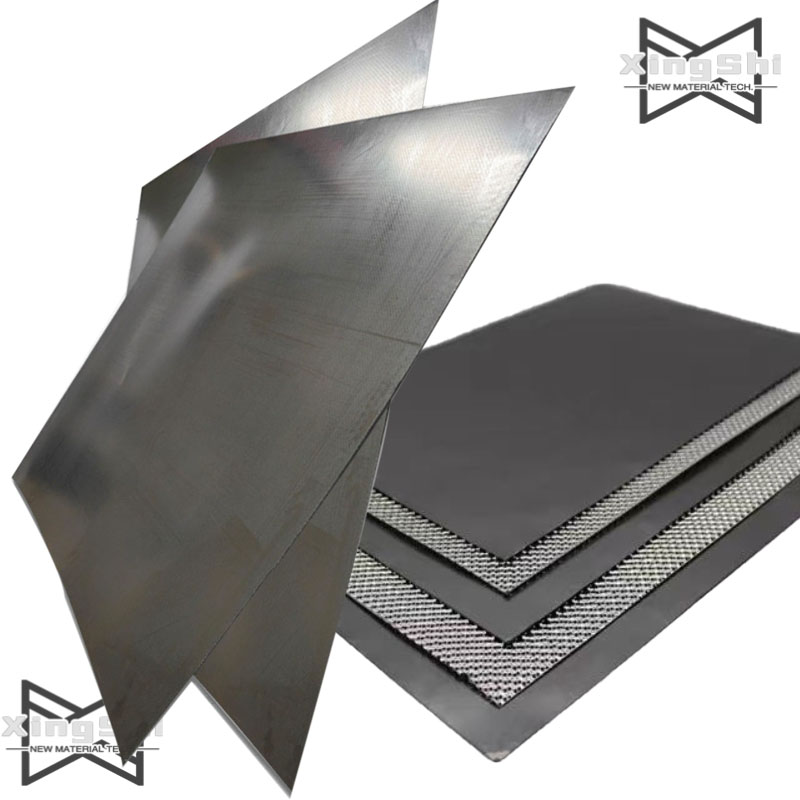 Reinforced Graphite Sheet Laminated with SS 316 Tanged Insert