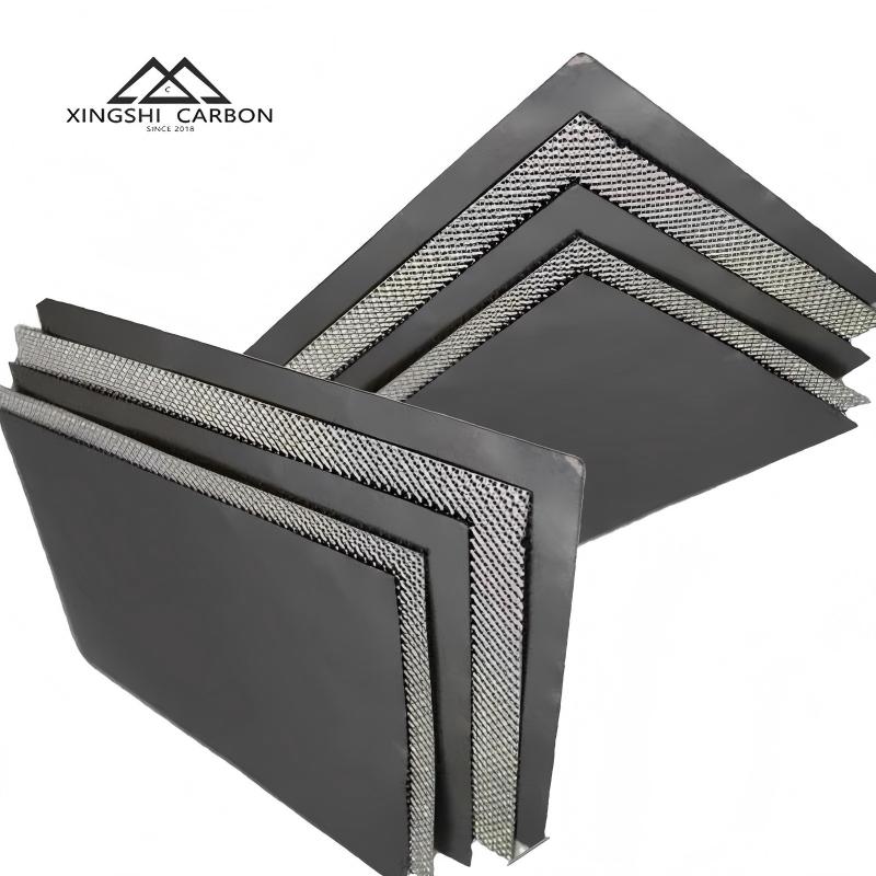 Reinforced Graphite Sheet Laminated with SS 316 Tanged Insert