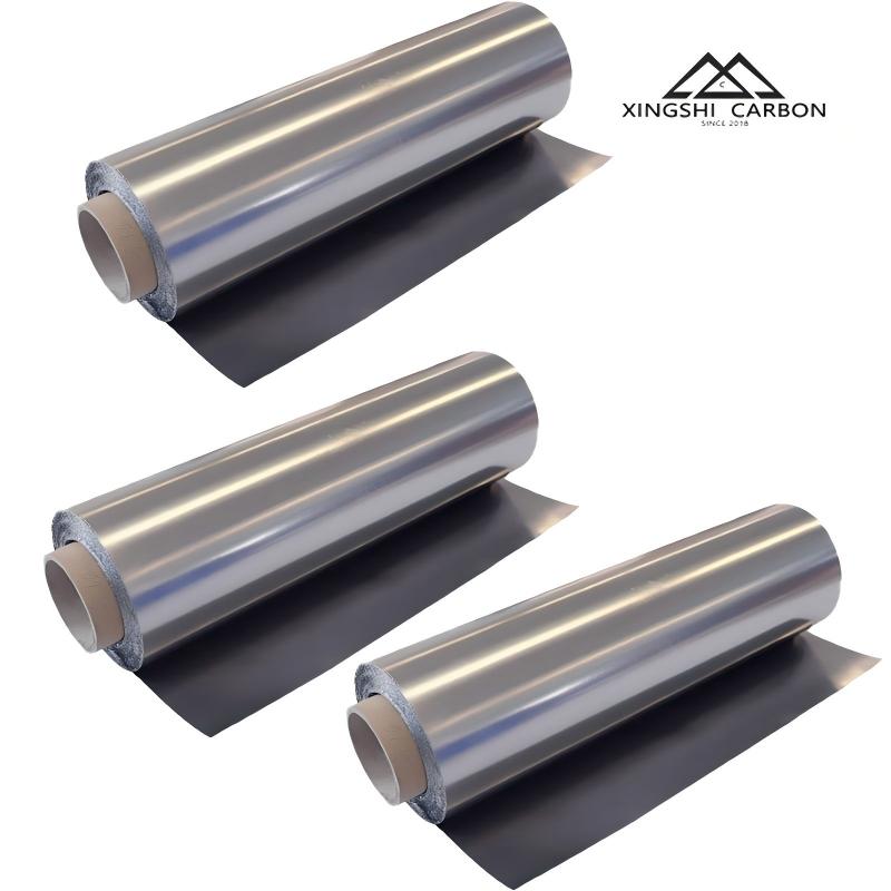 Custom 0.05-1.0mm Graphite Heat Sink Film Coatable High Purity High Carbon Graphite Paper