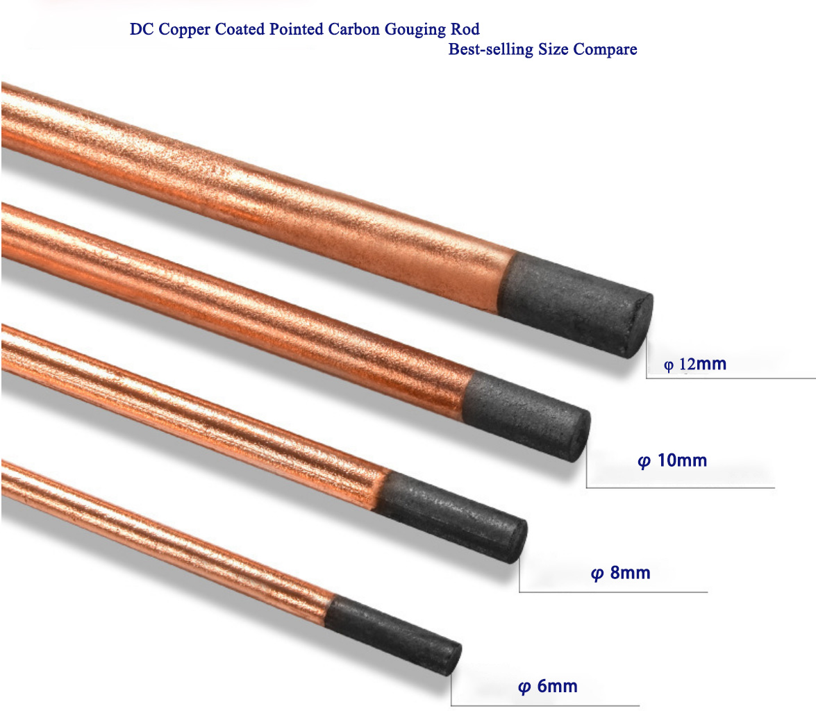 DC Pointed Gouging Carbon Rod